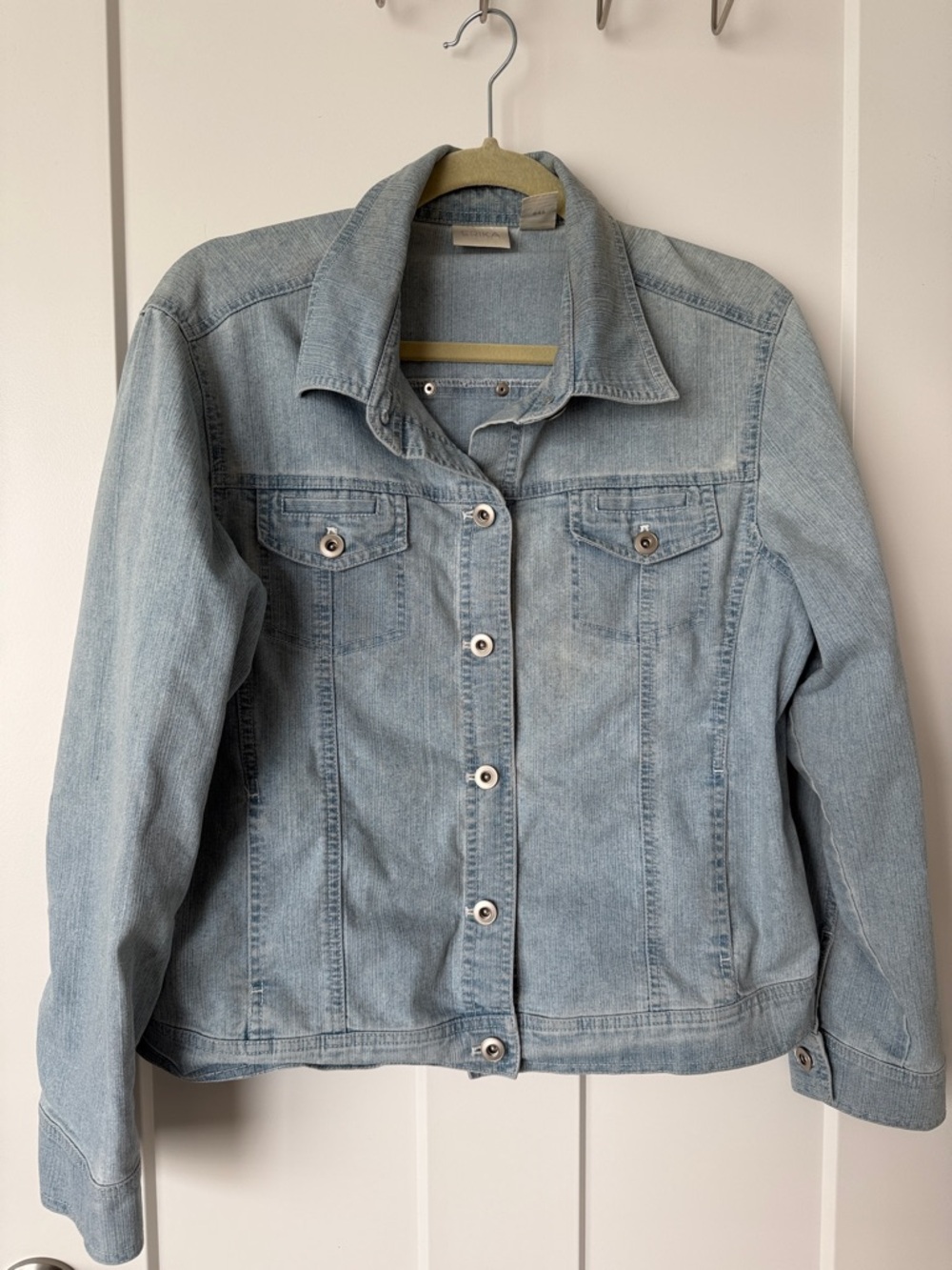 Erika Light Blue Denim Trucker Jacket